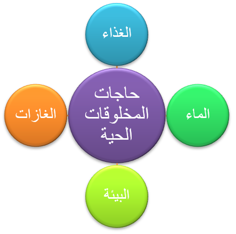 ما الذي تحتاج إليه المخلوقات الحية؟ ما الذي تحتاج إليه المخلوقات الحية؟